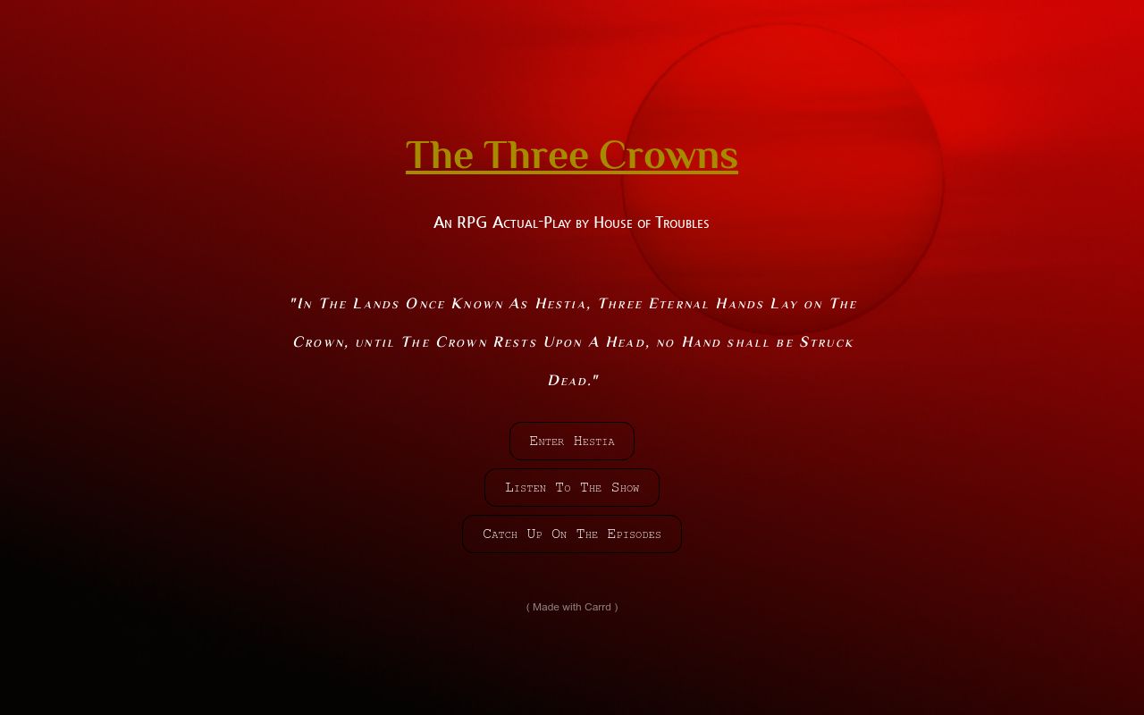 The Three Crowns HoT